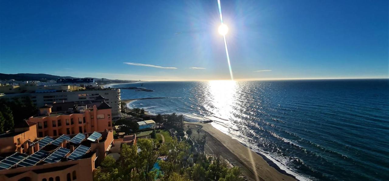 Apartamento Lujoso Y Moderno Vistas Panoramicas Al Mar Марбелья Экстерьер фото