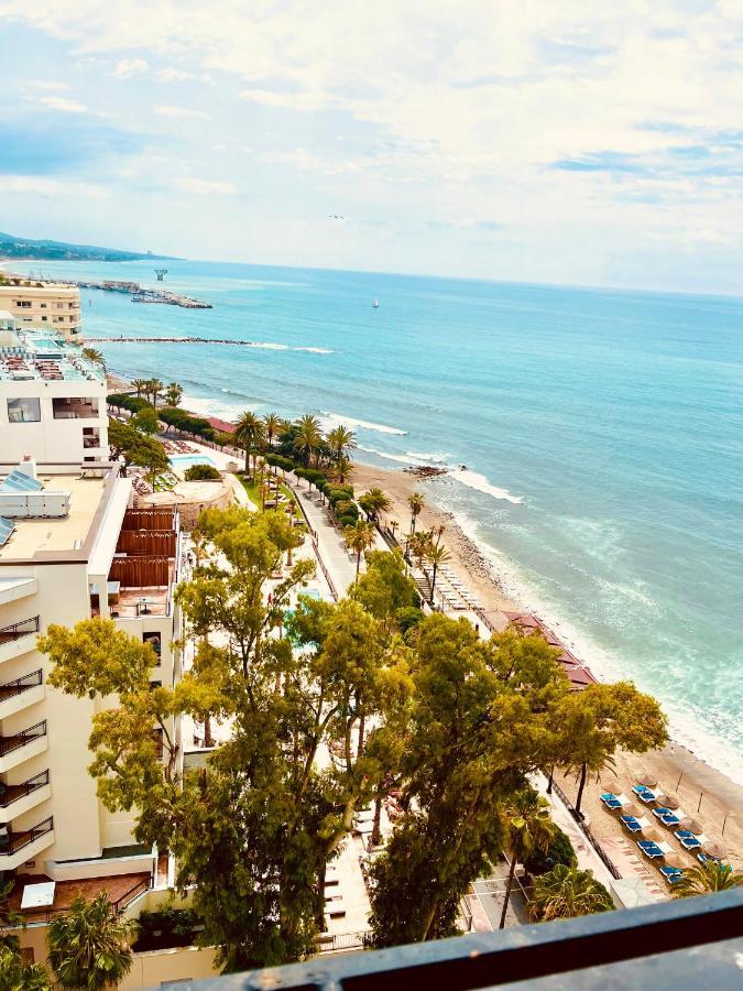 Apartamento Lujoso Y Moderno Vistas Panoramicas Al Mar Марбелья Экстерьер фото